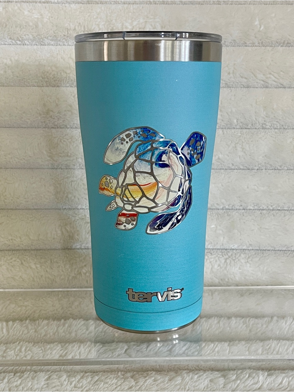 20oz. Tervis Aqua Sea Turtle Tumbler